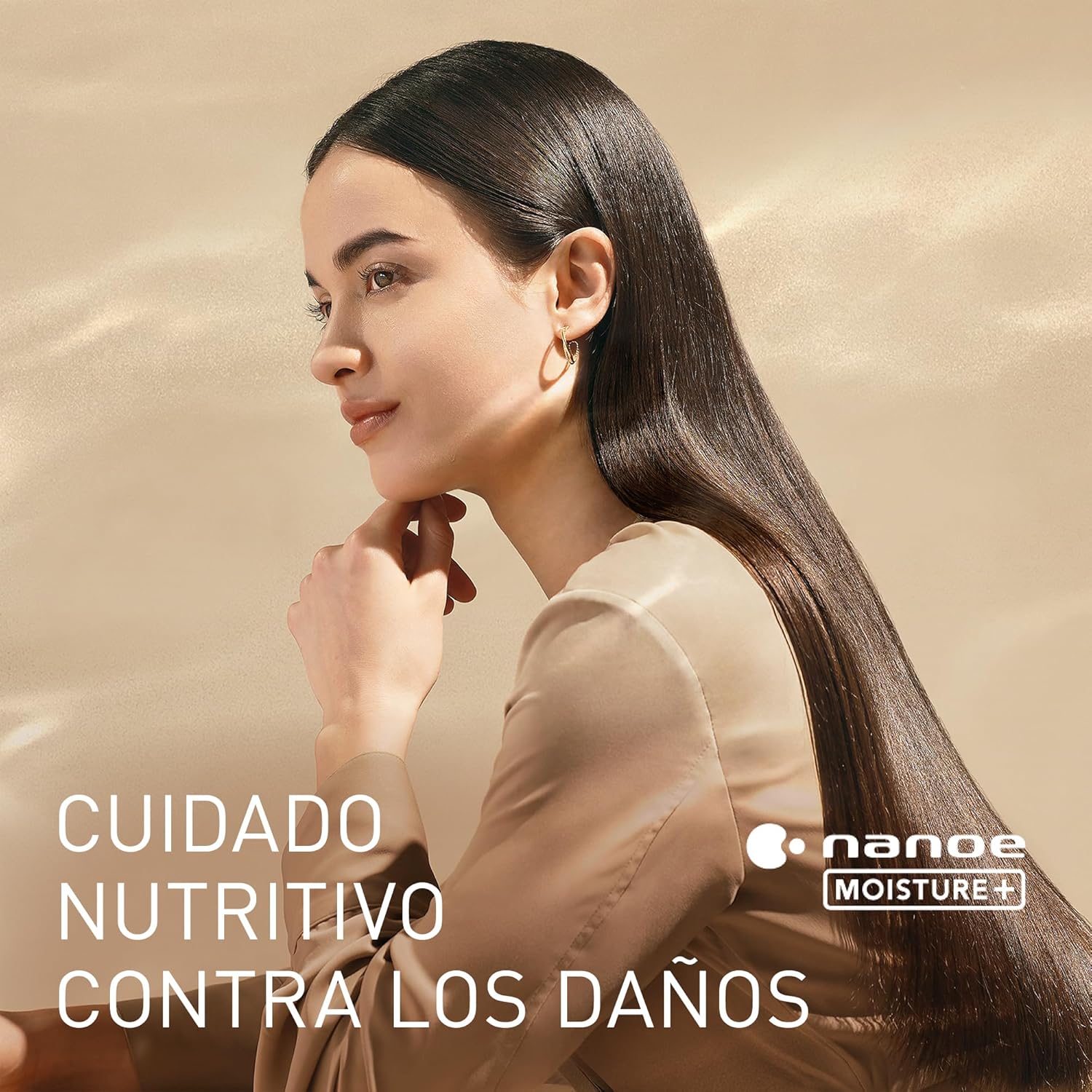 Panasonic EH-NA0J-N825 Nanoe MOISTURE+ y Secador de Cabello Mineral, if Desing Award, Detección Inteligente, Calor y Frío, Modos Cuidado de la Piel, Cuero Cabelludo y Puntas, 1600 W, Negro - 2