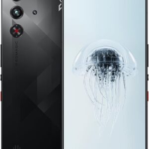 REDMAGIC 10 Pro 144Hz Móvil Gaming, Smartphone Android 5G, 12GB RAM+256GB ROM, Snapdragon 8 Elite, 6.85", 1.5K AMOLED Pantalla, FHD+ Teléfono Gaming, 50MP Cámara, 80W Cargador, Dual-Sim, NFC Negro