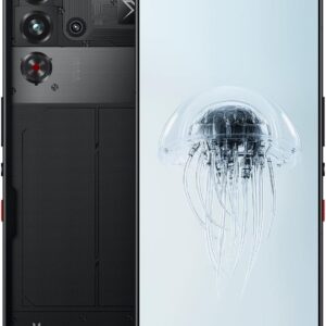 REDMAGIC 10 Pro 144Hz Móvil Gaming, Smartphone Android 5G, 24GB RAM+1TB ROM, Snapdragon 8 Elite, 6.85", AMOLED Pantalla, FHD+ Teléfono Gaming, 50MP Cámara, 80W Cargador, Dual-Sim, NFC Transparent