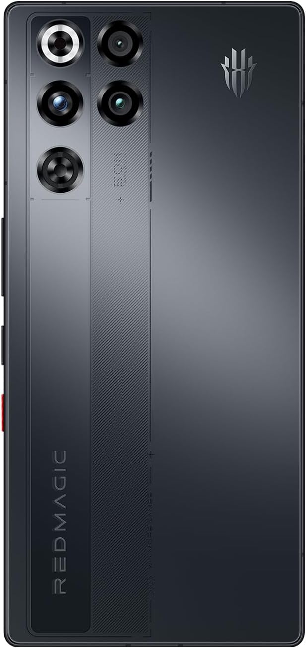 REDMAGIC 11 Pro 144Hz Móvil Gaming, Smartphone Android 5G, 12GB RAM+256GB ROM, Snapdragon 8 Elite Gen 5, 6.85", 1.5K AMOLED Pantalla, Teléfono Gaming, 50MP Cámara, 80W Cargador, NFC Negro - 3