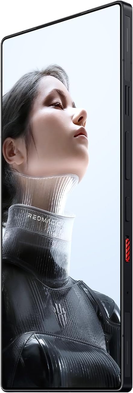 REDMAGIC 11 Pro 144Hz Móvil Gaming, Smartphone Android 5G, 12GB RAM+256GB ROM, Snapdragon 8 Elite Gen 5, 6.85", 1.5K AMOLED Pantalla, Teléfono Gaming, 50MP Cámara, 80W Cargador, NFC Negro - 5
