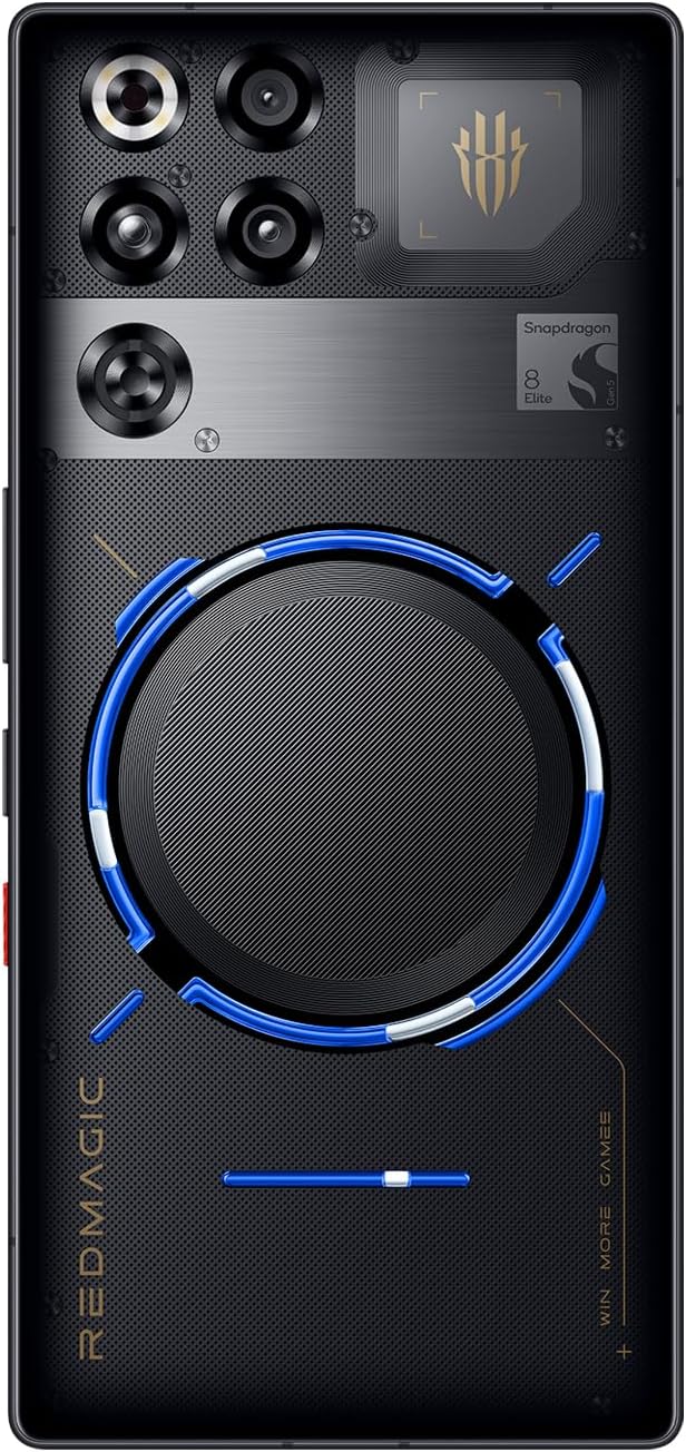 REDMAGIC 11 Pro 144Hz Móvil Gaming, Smartphone Android 5G, 16GB RAM+512GB ROM, Snapdragon 8 Elite Gen 5, 6.85", 1.5K AMOLED Pantalla, Teléfono Gaming, 50MP Cámara, 80W Cargador Transparent - 3