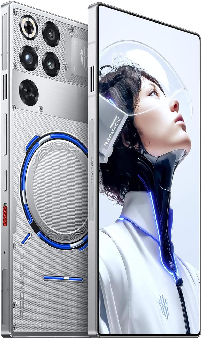 REDMAGIC 11 Pro 144Hz Móvil Gaming, Smartphone Android 5G, 24GB RAM+1TB ROM, Snapdragon 8 Elite Gen 5, 6.85", 1.5K AMOLED Pantalla, Teléfono Gaming, 50MP Cámara, 80W Cargador Argentado - 4