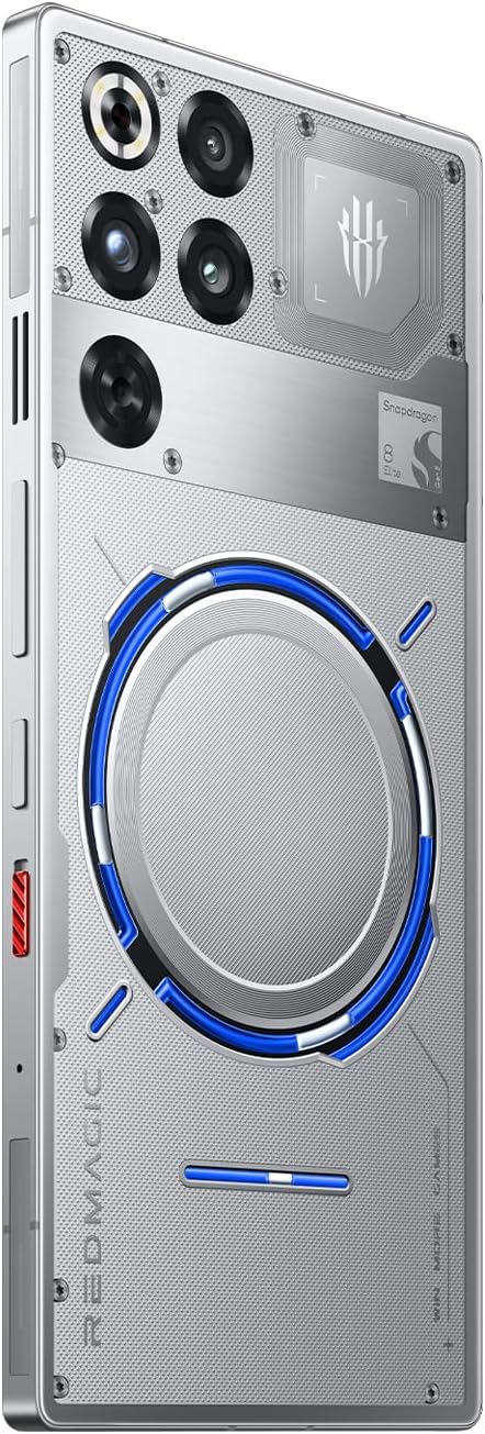 REDMAGIC 11 Pro 144Hz Móvil Gaming, Smartphone Android 5G, 24GB RAM+1TB ROM, Snapdragon 8 Elite Gen 5, 6.85", 1.5K AMOLED Pantalla, Teléfono Gaming, 50MP Cámara, 80W Cargador Argentado - 6