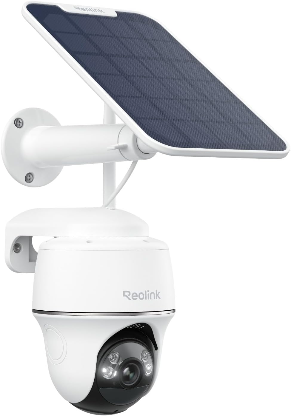 Reolink 5MP Camara Vigilancia WiFi Exterior Bateria Solar, Argus PT 5MP Cámara de Vigilancia 360° con Panel Solar, Cámara IP Sin Cable con Detección Smart, Cloud, Audio de 2 Via, Compatible con Alexa - 1