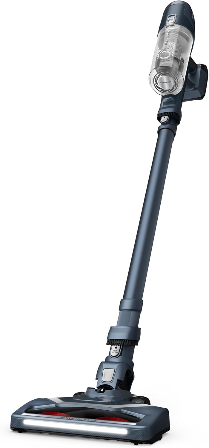 Rowenta XPert 6.60 - Aspiradora escoba versátil sin cable, con 3 funciones en 1 multiespacios, batería de litio, 2 velocidades, gatillo Boost, ligero y portatil, Azul oscuro RH6831 - 2