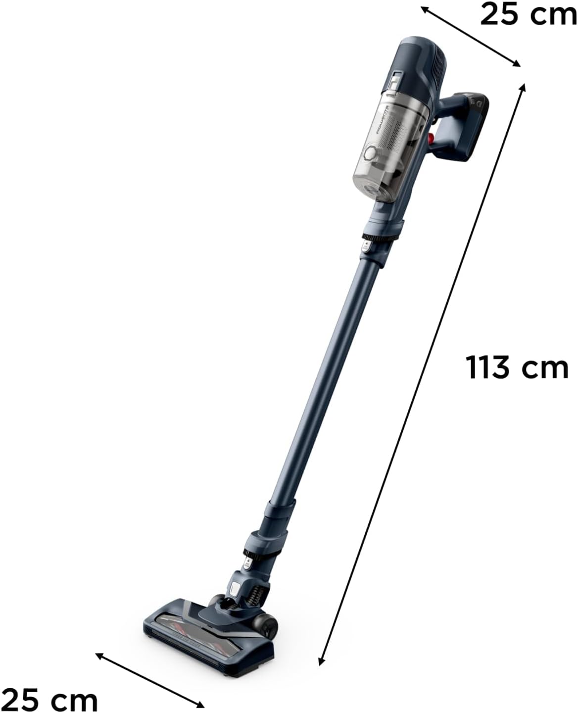 Rowenta XPert 6.60 - Aspiradora escoba versátil sin cable, con 3 funciones en 1 multiespacios, batería de litio, 2 velocidades, gatillo Boost, ligero y portatil, Azul oscuro RH6831 - 6