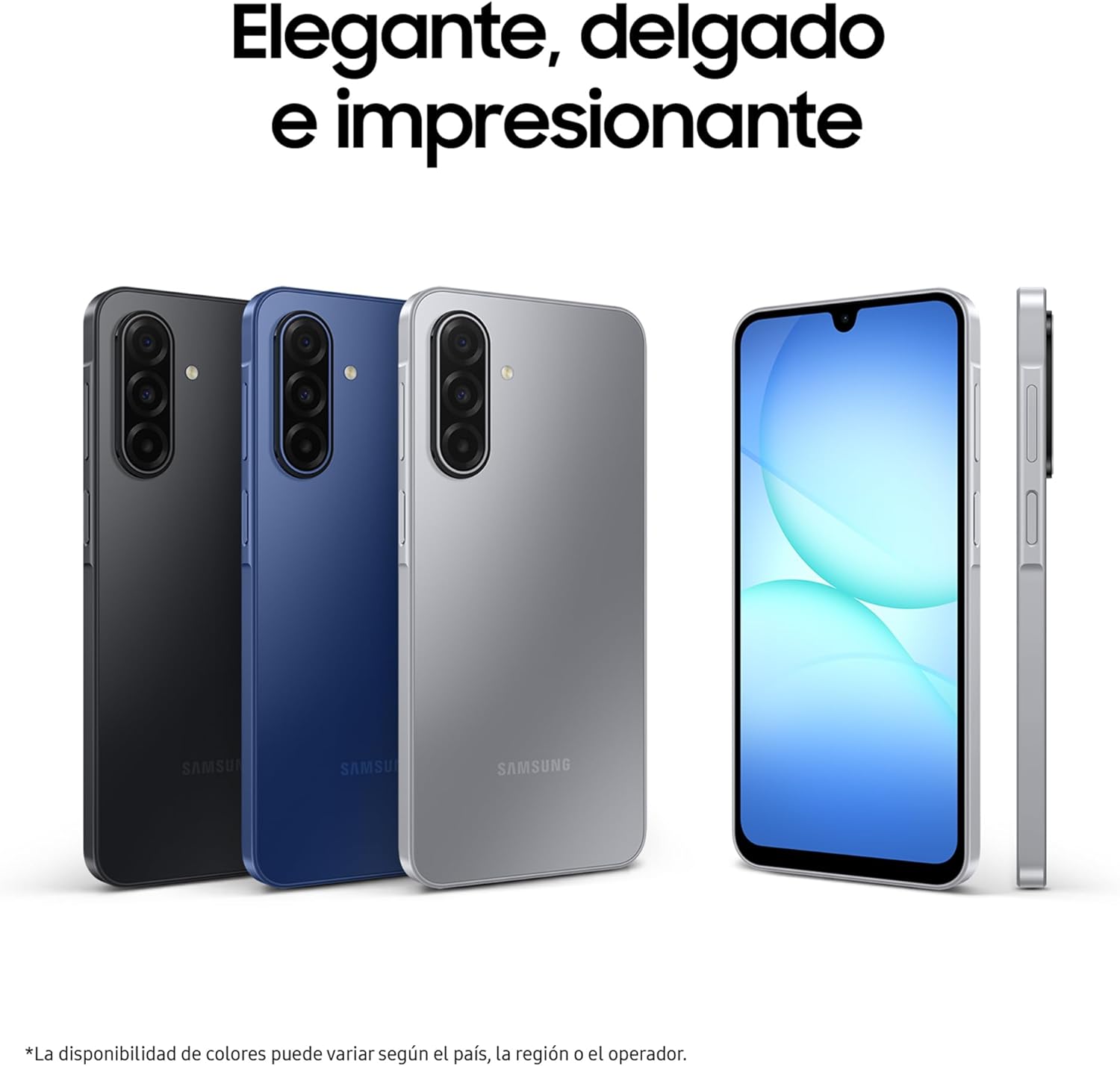 SAMSUNG Galaxy A17 5G 128GB - Teléfono Móvil con IA, Marco Fino 7,5mm, Pantalla Grande, Cámara 50MP, 4GB RAM, Batería 5000mAh, Negro, Garantía del Fabricante 3 Años + 1 Año Extra - 6