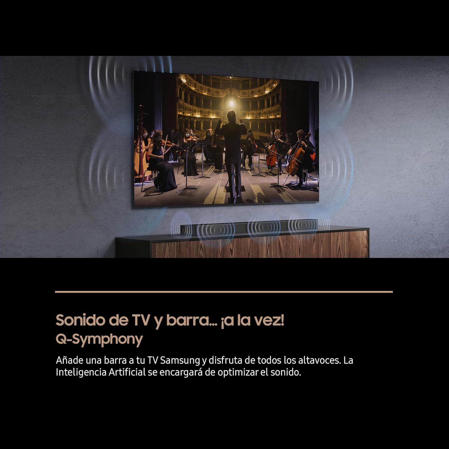 Samsung Barra de Sonido HW-Q990F/ZF 2025 - Dolby Atmos inalámbrico, Q-Symphony,11.1.4 Canales, SpaceFit Sound Pro y Compatible con asistentes de Voz - 4