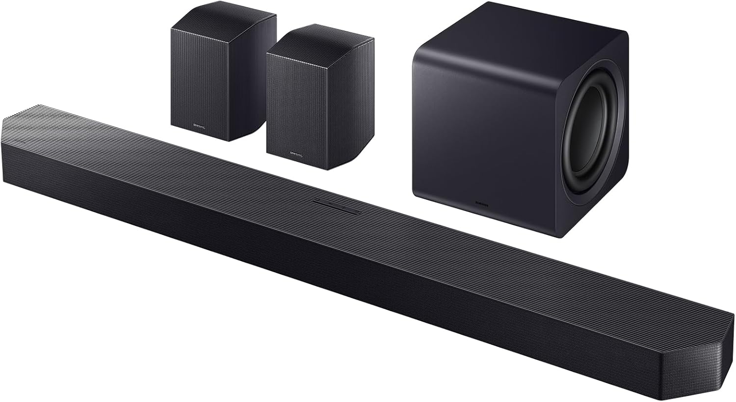 Samsung Barra de Sonido HW-Q990F/ZF 2025 - Dolby Atmos inalámbrico, Q-Symphony,11.1.4 Canales, SpaceFit Sound Pro y Compatible con asistentes de Voz - 1