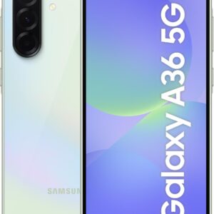 Samsung Galaxy A36 5G 128GB Teléfono Móvil, 6GB RAM, 50MP Cámara, Lima, Garantía del Fabricante 3 Años + 1 Año Extra
