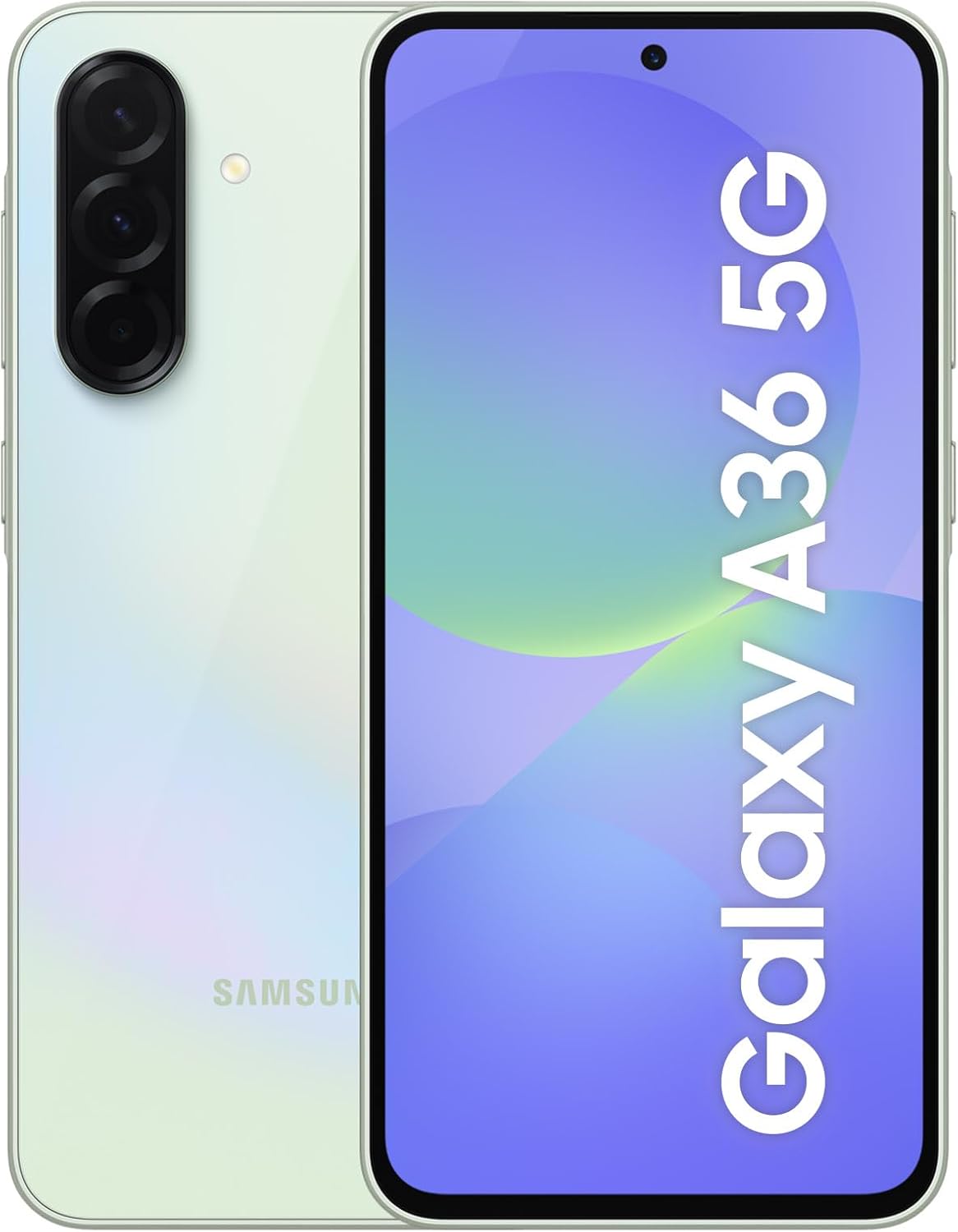 Samsung Galaxy A36 5G 128GB Teléfono Móvil, 6GB RAM, 50MP Cámara, Lima, Garantía del Fabricante 3 Años + 1 Año Extra - 1
