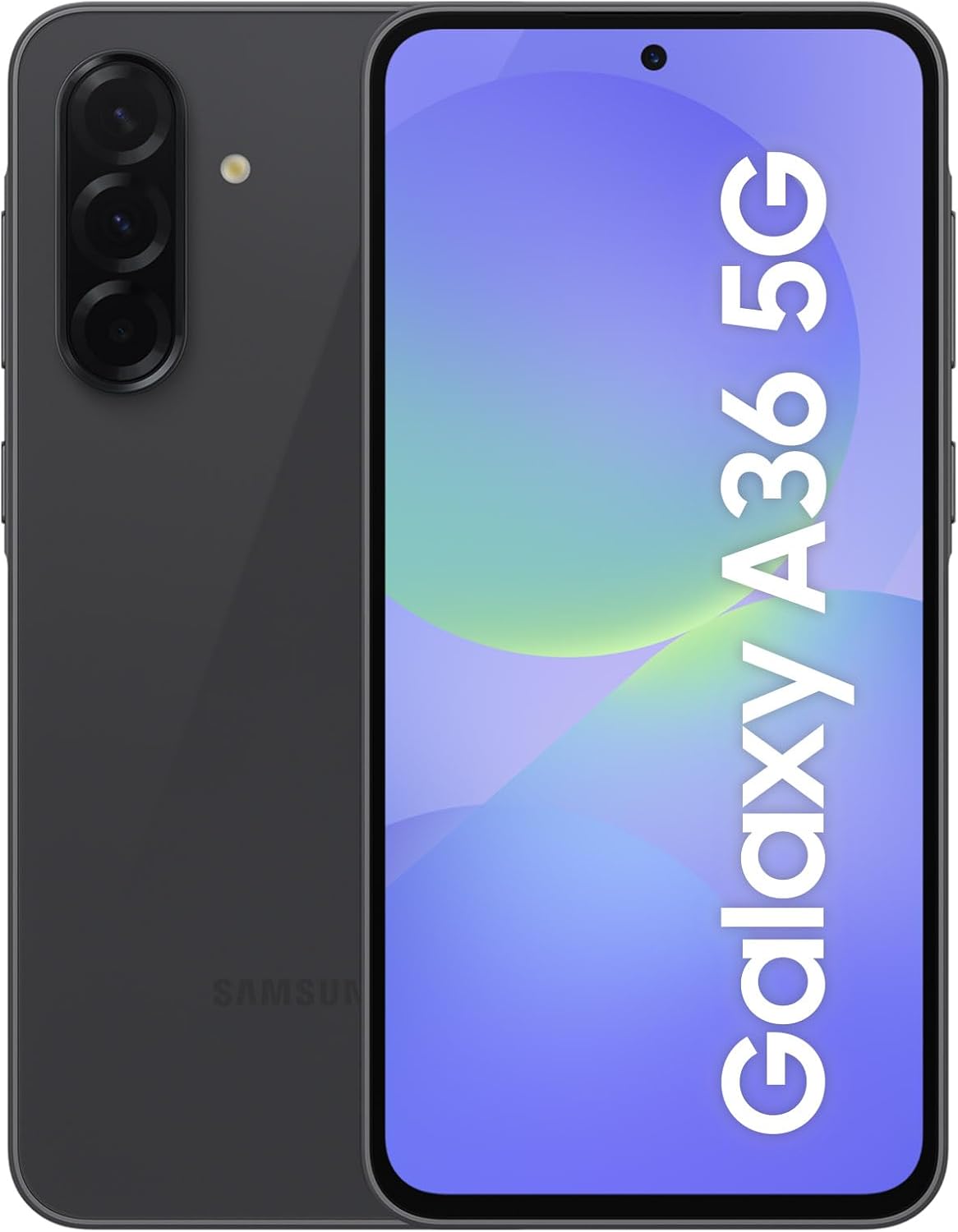 Samsung Galaxy A36 5G 256GB Teléfono Móvil, 6GB RAM, 50MP Cámara, Negro, Garantía del Fabricante 3 Años + 1 Año Extra - 1