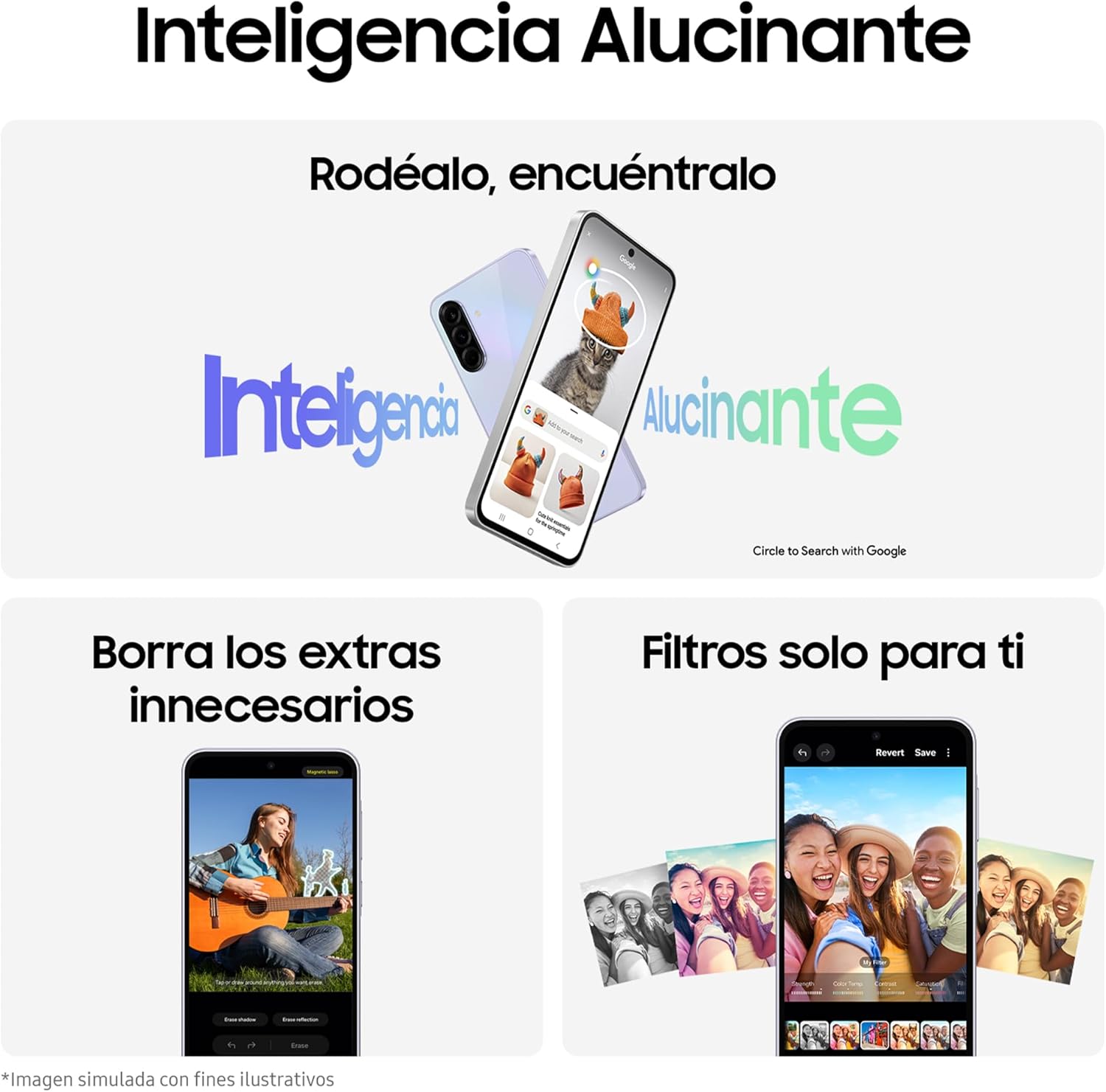 Samsung Galaxy A36 5G 256GB Teléfono Móvil, 8GB RAM, 50MP Cámara, Blanco, Garantía del Fabricante 3 Años + 1 Año Extra - 4