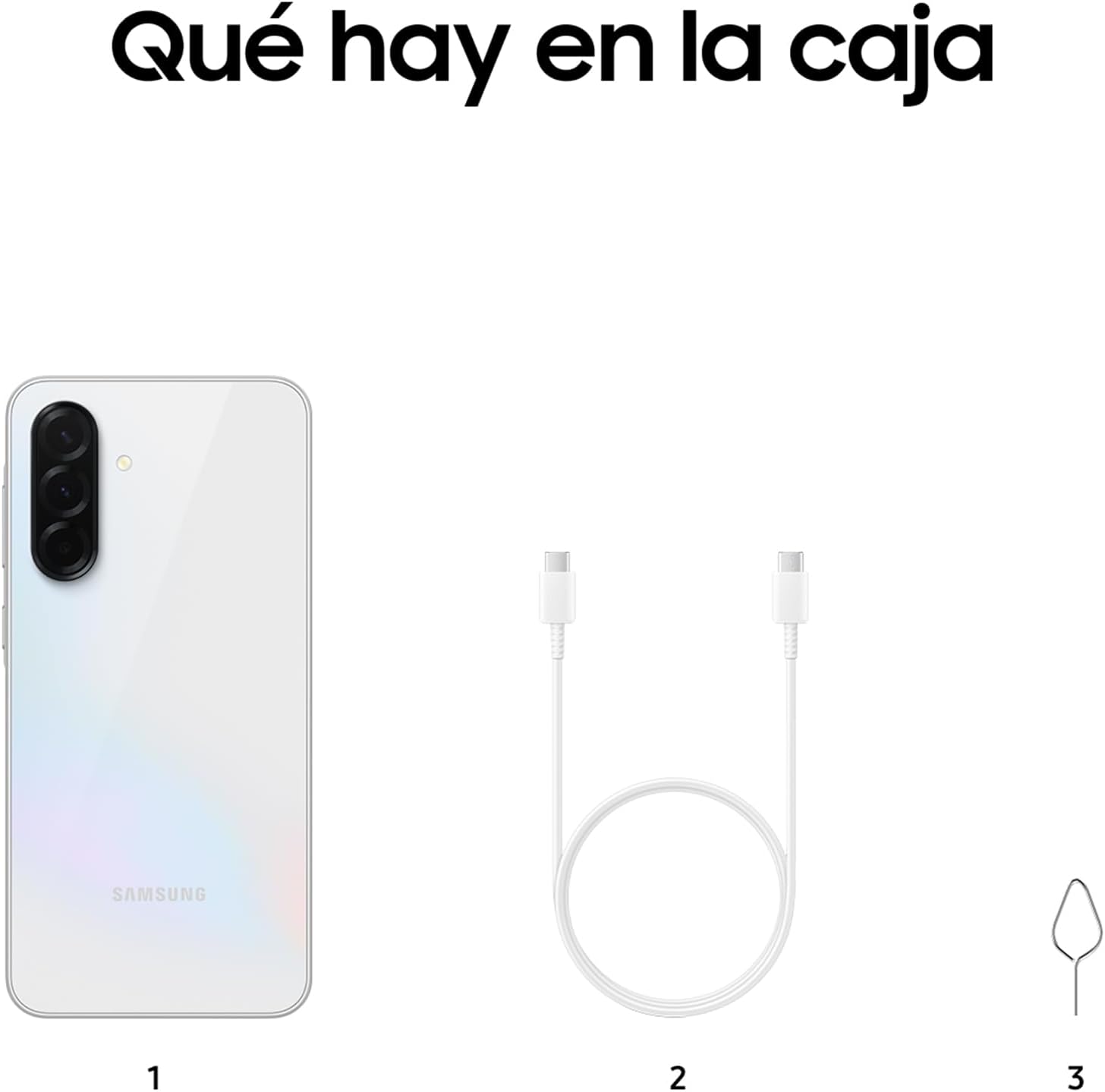 Samsung Galaxy A36 5G 256GB Teléfono Móvil, 8GB RAM, 50MP Cámara, Blanco, Garantía del Fabricante 3 Años + 1 Año Extra - 5