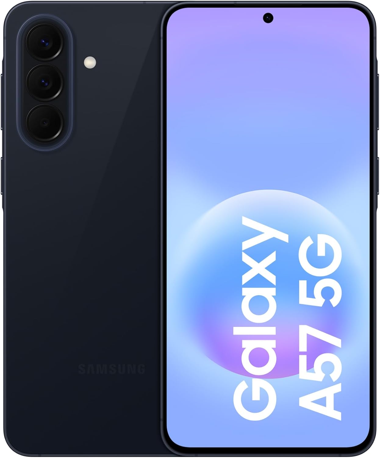 Samsung Galaxy A57 5G, 128GB, Móvil Fino con IA, 8GB, Gran Angular 50MP, Autonomía 2 Días, Batería 5000mAh, IP68, Garantía del Fabricante 3 Años + 1 Año Extra, Color Azul Oscuro (Versión Española) - 1