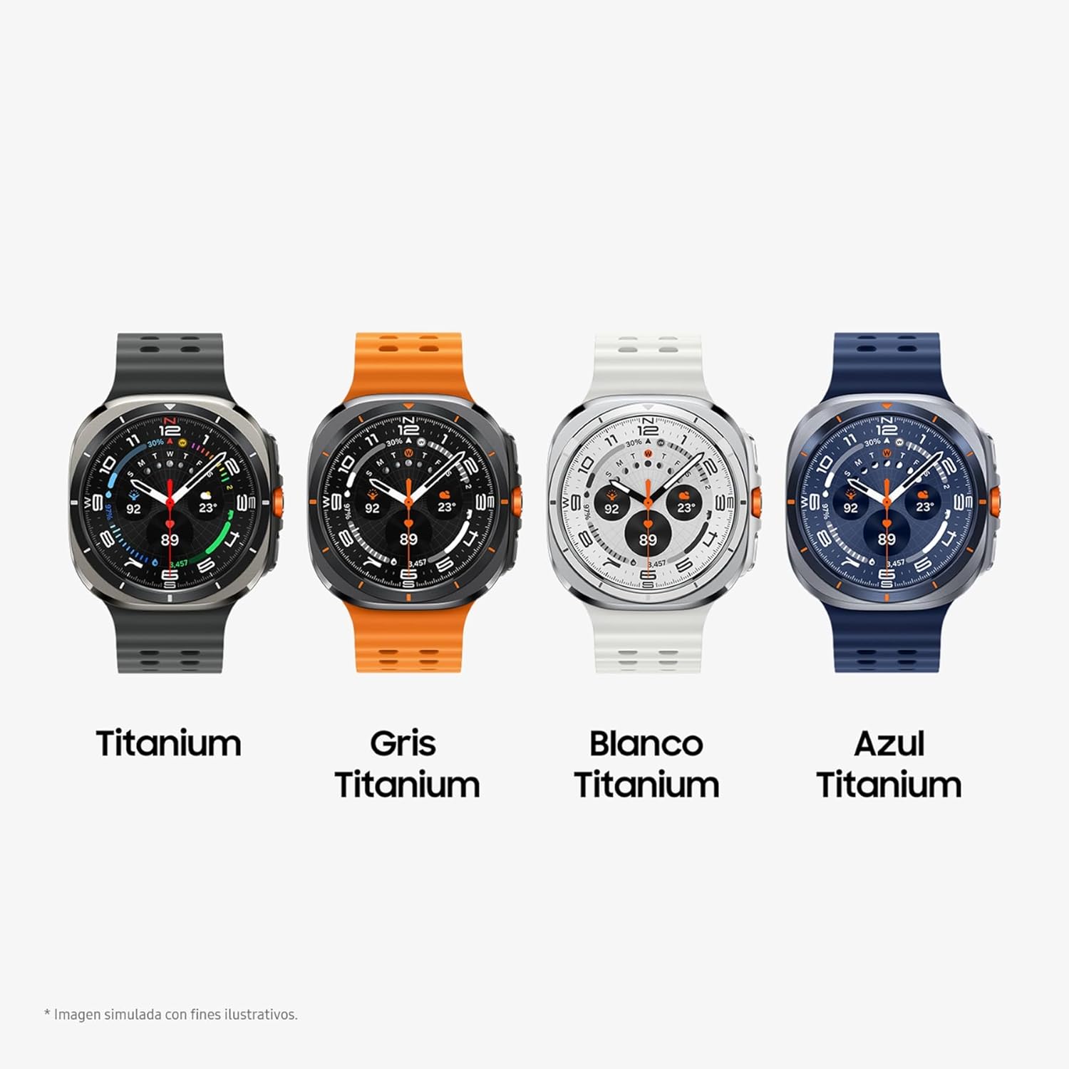 Samsung Galaxy Watch Ultra 2025 47mm - Smartwatch LTE con IA, Titanio, Botón Personalizable, Control de Salud, Garantía del Fabricante 3 Años + 1 año Extra, Azul Titanio (Versión española) - 2