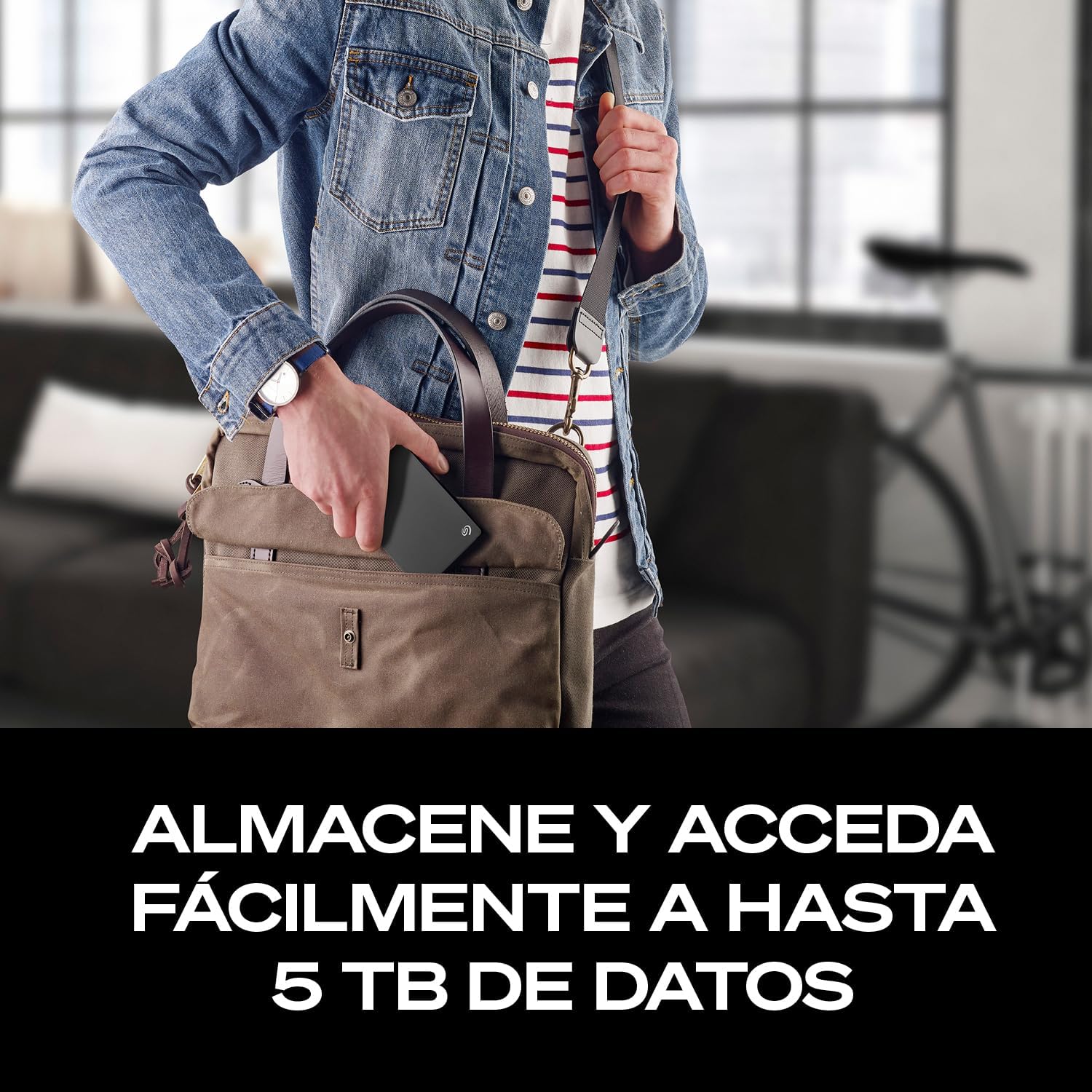 Seagate Portable Drive 5TB, Unidad De Disco Duro Externo, USB 3.0 para PC, ordenador portátil y Mac y servicios Rescue, Amazon Special Edition (STGX5000400) - 5