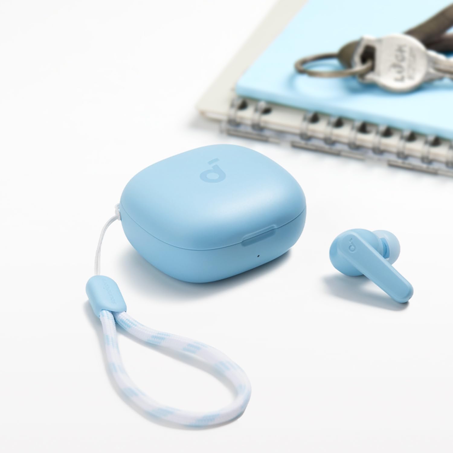 Soundcore P20i Auriculares inalámbricos Bluetooth by Anker, diafragmas de 10mm con Big Bass, Auriculares Bluetooth 5.3, Reproducción 30H, IPX5, 2 micros para Llamadas nítidas con IA, EQ Personalizado - 2