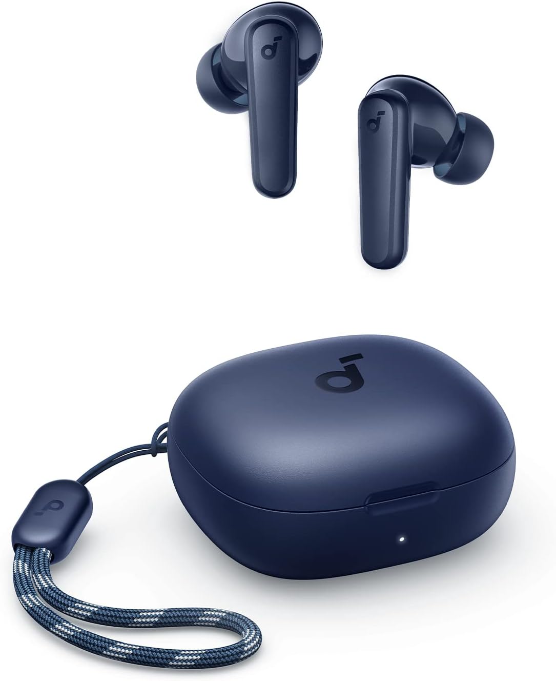 Soundcore P20i Auriculares inalámbricos Bluetooth by Anker, diafragmas de 10mm con Big Bass, Auriculares Bluetooth 5.3, Reproducción 30H, IPX5, 2 micros para Llamadas nítidas con IA, EQ Personalizado - 4