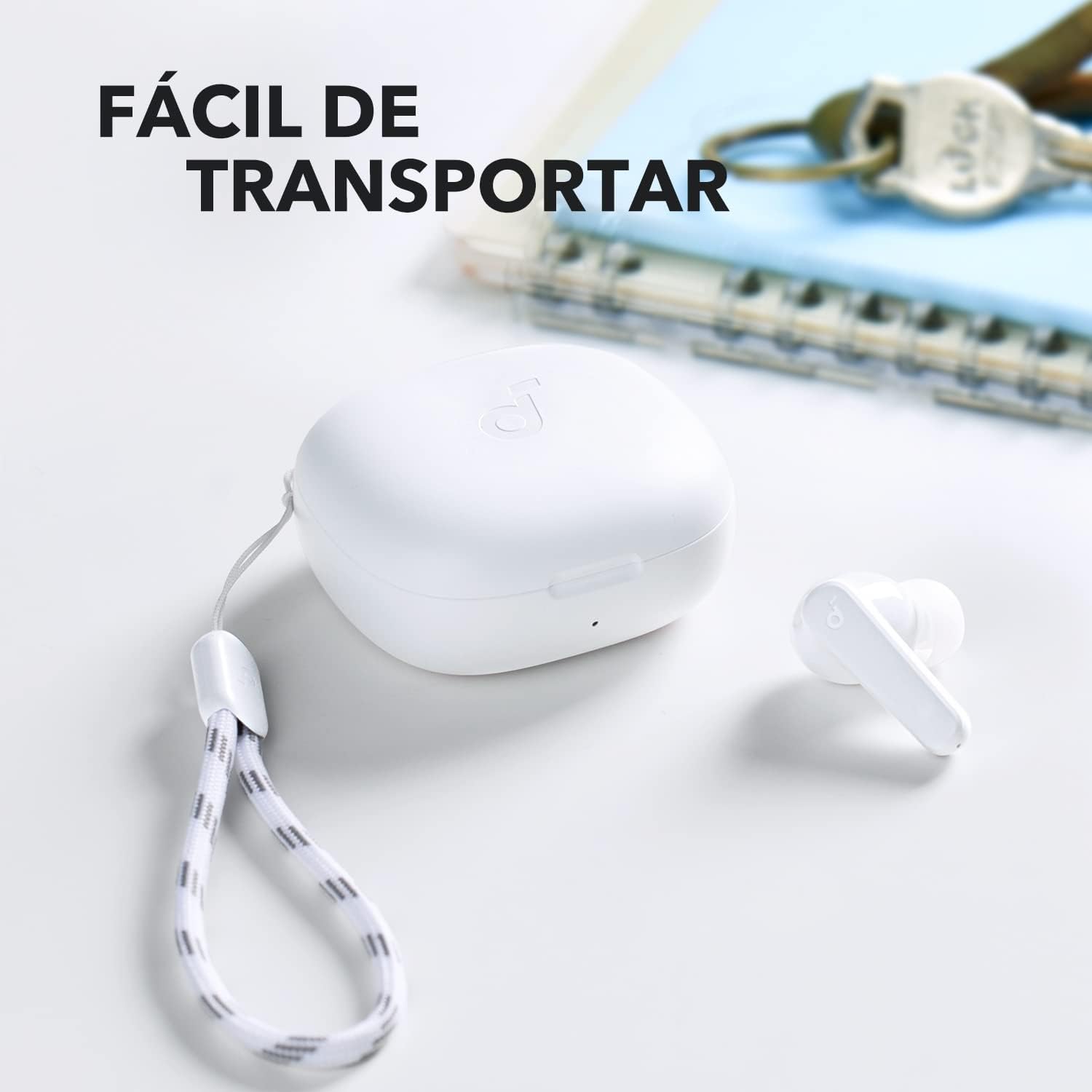 Soundcore P20i Auriculares inalámbricos Bluetooth by Anker, diafragmas de 10mm con Big Bass, Auriculares Bluetooth 5.3, Reproducción 30H, IPX5, 2 micros para Llamadas nítidas con IA, EQ Personalizado - 5