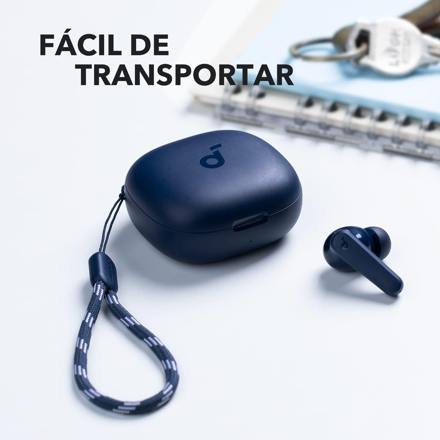 Soundcore P20i Auriculares inalámbricos Bluetooth by Anker, diafragmas de 10mm con Big Bass, Auriculares Bluetooth 5.3, Reproducción 30H, IPX5, 2 micros para Llamadas nítidas con IA, EQ Personalizado - 6