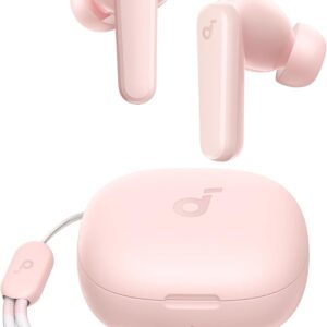 Soundcore P20i Auriculares inalámbricos Bluetooth by Anker, diafragmas de 10mm con Big Bass, Auriculares Bluetooth 5.3, Reproducción 30H, IPX5, 2 micros para Llamadas nítidas con IA, EQ Personalizado