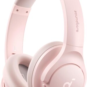 Soundcore Q20i Cascos Inalámbricos Bluetooth con Cancelación de Ruido Activa Híbrida by Anker, Reproducción ANC 40 Horas, Hi-Res Audio, Personalización vía App, Modo Transparencia, Graves Profundos