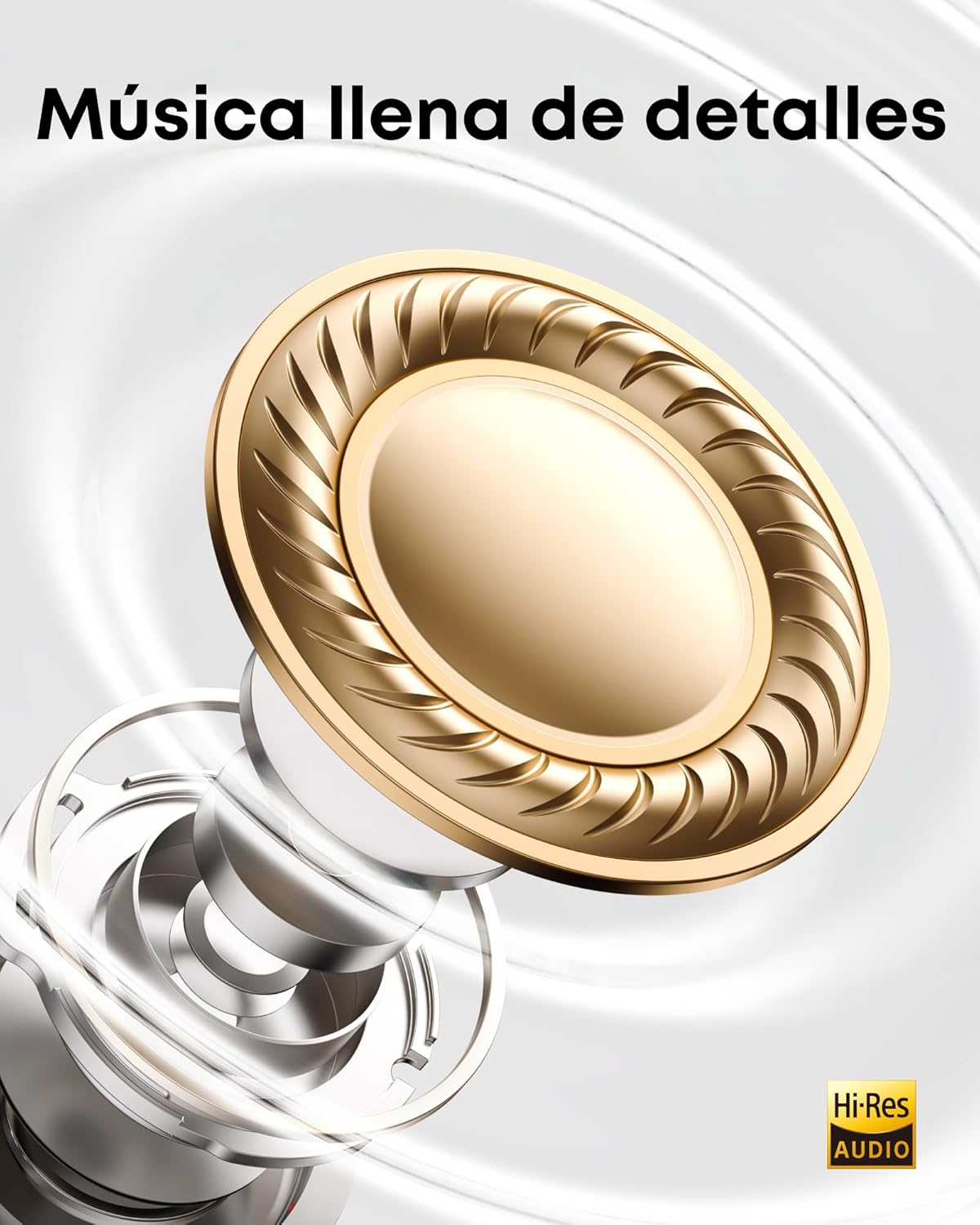 Soundcore de Anker Q30 Cascos Inalámbricos Bluetooth Cancelación de Ruido Activa Híbrida con Varios Modos, Sonido Hi-Res, EQ personalizado vía App, 50H Reproducción, Ajuste Cómodo, Conexión Multipunto - 2