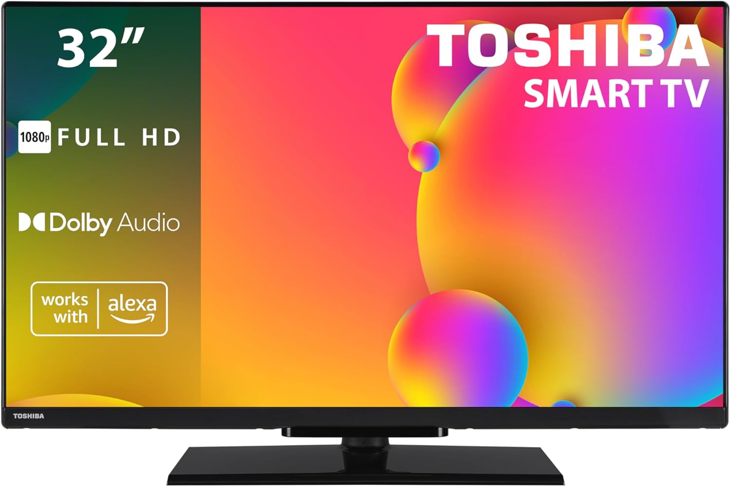 Toshiba 32LV3563DG Smart TV de 32", con Resolución Full HD (1920 x 1080), HDR, Compatible con Asistente de Voz Alexa - 2