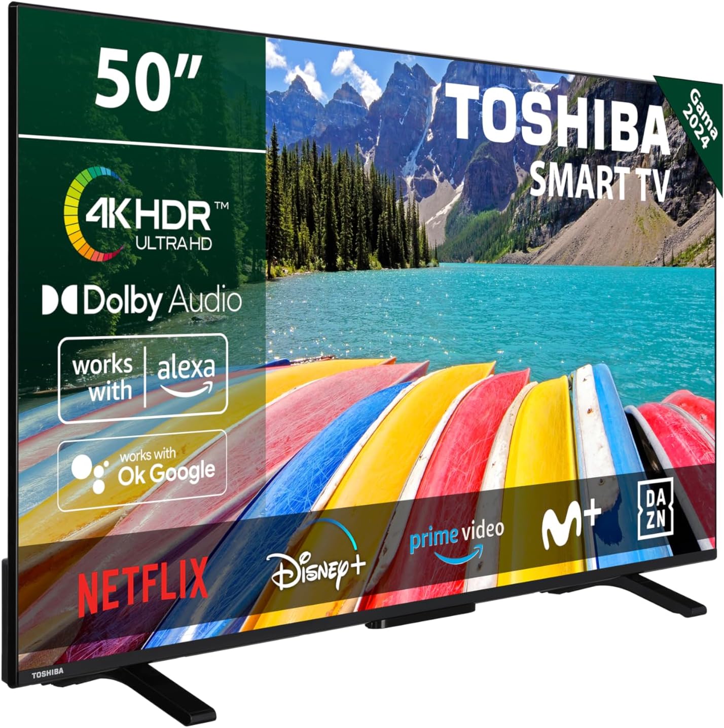 Toshiba 32LV3563DG Smart TV de 32", con Resolución Full HD (1920 x 1080), HDR, Compatible con Asistente de Voz Alexa - 6