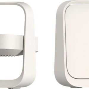 XGIMI Elfin Flip Plus Proyector Portátil, 500 Lúmenes ISO, Resolución 1080P, Google TV con Netflix Oficial, Soporte 150°, Altavoces Integrados de 2 x 3W, WiFi, Bluetooth, Adaptación a la Pantalla