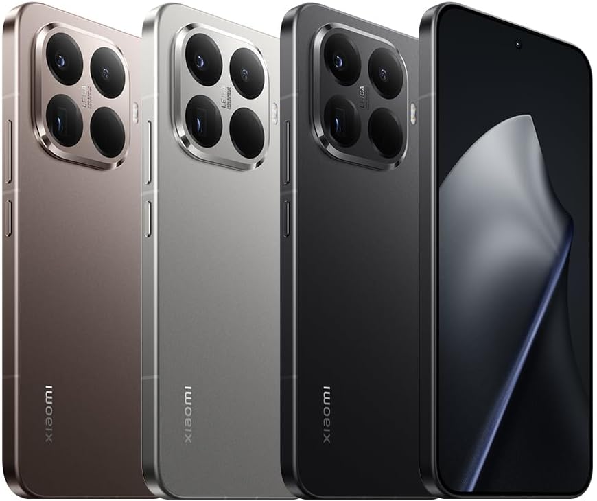 XIAOMI 15T Pro - Smartphone de 12+1024GB, Lente óptica Leica Summilux, MediaTek Dimensity 9400+, Pantalla Eye Care de 6,83" 144 Hz, HyperCharge de 90W, Cargador no Incluido, Gris (Versión ES) - 2
