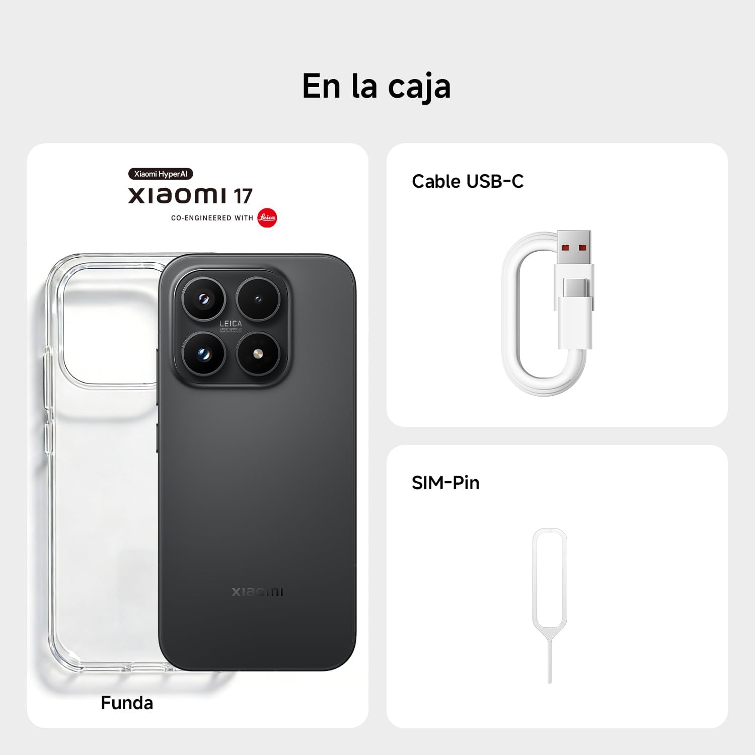 XIAOMI 17 - Smartphone de 12+512GB, Lentes óptica Leica Summilux, Snapdragon 8 Elite Gen 5, HyperAI, 1 año de garantía Extra, Cargador no Incluido, Azul (Versión ES) - 5