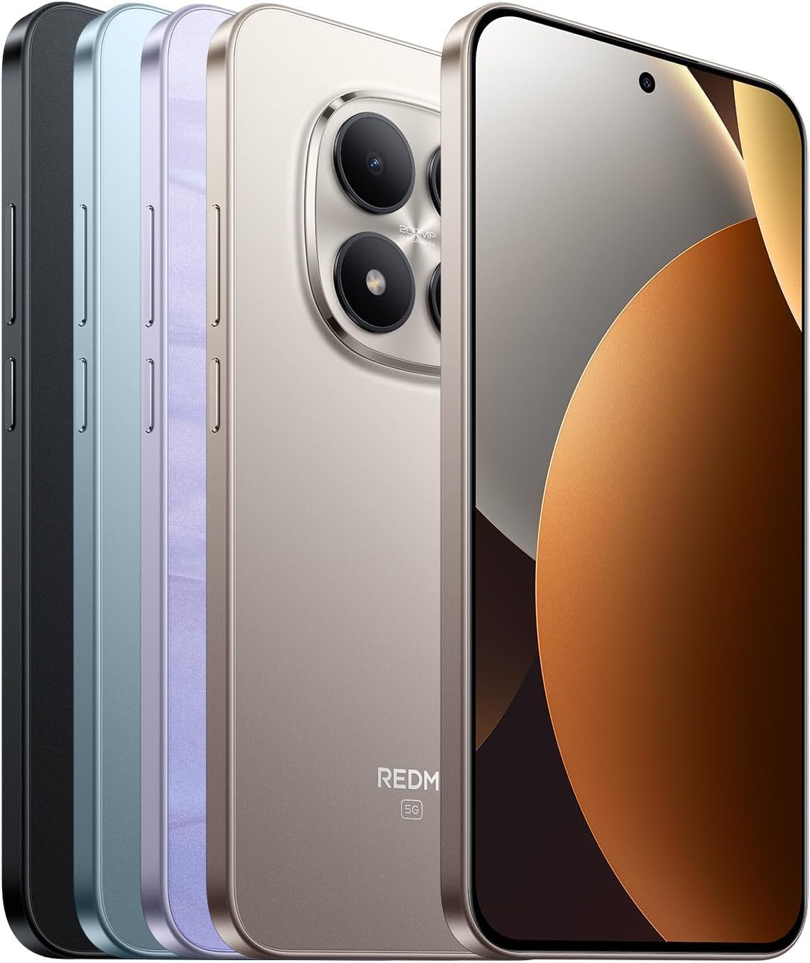 XIAOMI REDMI Note 15 Pro 5G - Smartphone de 8+256GB, Pantalla de 6,83" 1.5K AMOLED, MediaTek Dimensity 7400-Ultra, cámara de 200MP, batería de 6580 mAh, Azul Glaciar, Included 67W Charger - 2