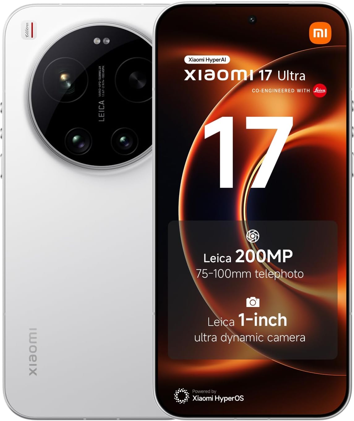 Xiaomi 17 Ultra, Smartphone 16+1024GB, Leica 200MP 75–100mm Teleobjetivo, tecnología LOFIC HDR, Carpa, HyperAI, Leica APO Lente Óptica, Starlit Green, 1 año de garantía adicional, cargador no incluido - 5