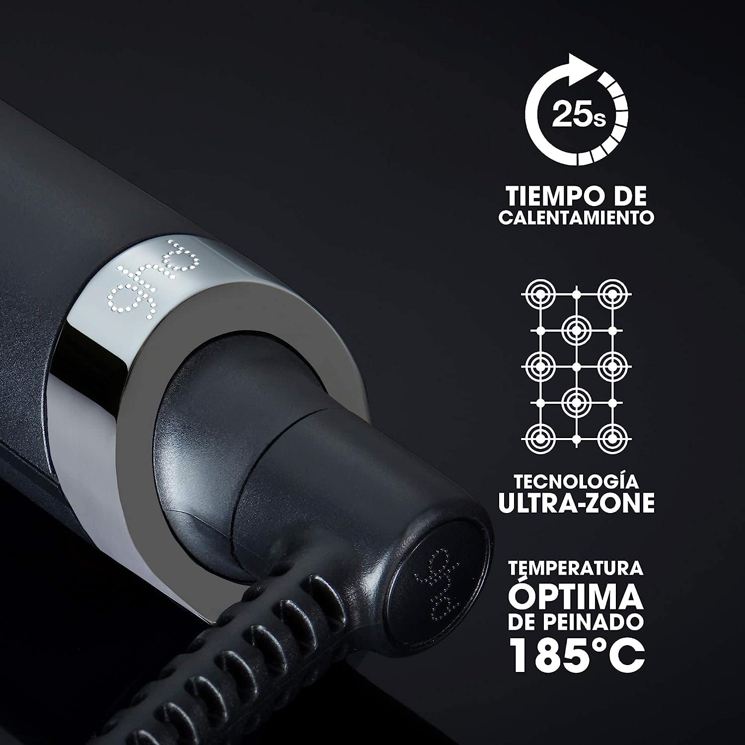 ghd curve creative curl - Rizador con barril cónico para crear ondas surferas - 3