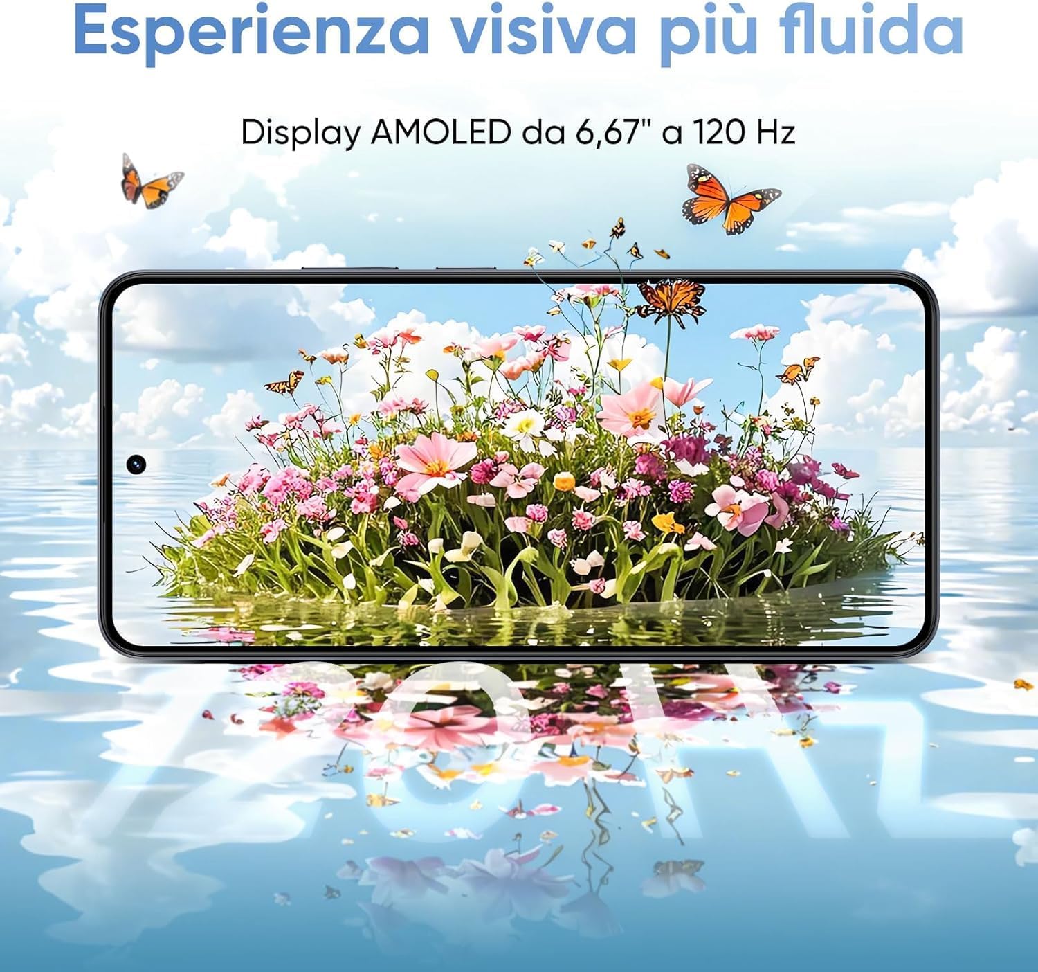 realme 14T 5G Móvil Smartphone 8+256GB,Dimensity 6300 5G Chipset,50MP Ai Camera,6.67'' 120Hz Super AMOLED Display,5260mAh Massive Battery,Dual Sim,NFC,Morado - 3
