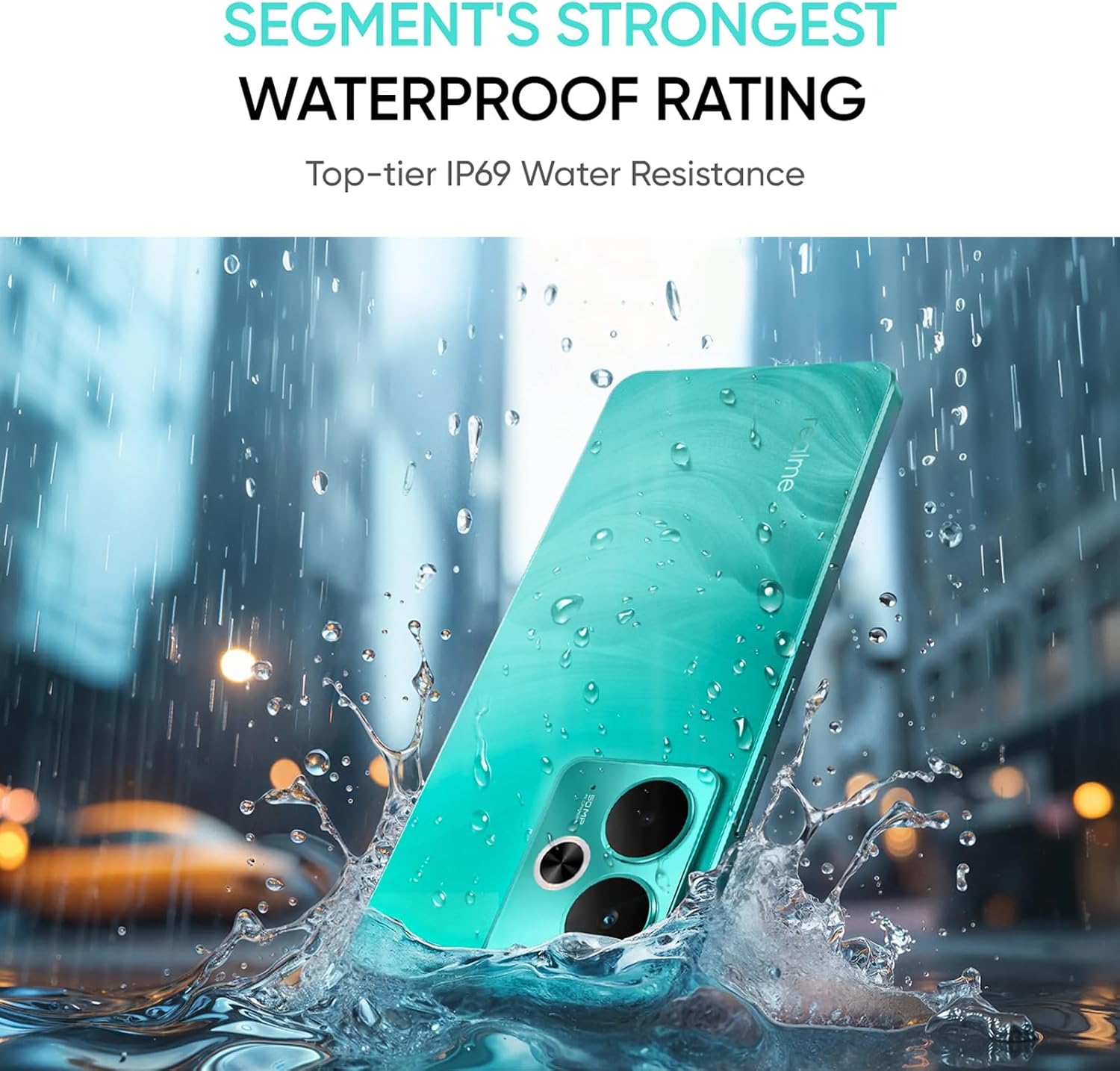 realme 14T 5G Móvil Smartphone 8+256GB,Dimensity 6300 5G Chipset,50MP Ai Camera,6.67'' 120Hz Super AMOLED Display,5260mAh Massive Battery,Dual Sim,NFC,Morado - 4
