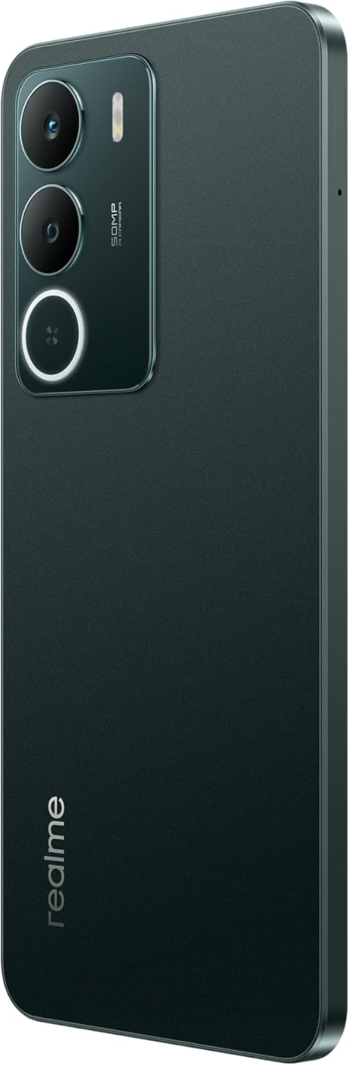 realme P3 Lite Smartphone 8+256 GB, cámara AI de 50 MP, procesador Octa-Core, Pantalla Eye Comfort a 120 Hz, protección ArmorShell, batería de 6000 mAh, Carga rápida de 15 W, Pine Green - 4