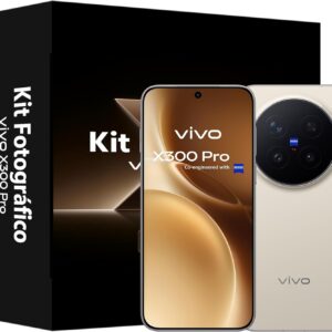 vivo X300 Pro Móvil 5G, 16GB + 512GB, Pantalla Plana de 6,78", cámara con teleobjetivo ZEISS APO de 200MP, procesador MediaTek Dimensity 9500, Smartphone con Kit de fotográfico, 4 años de garantía