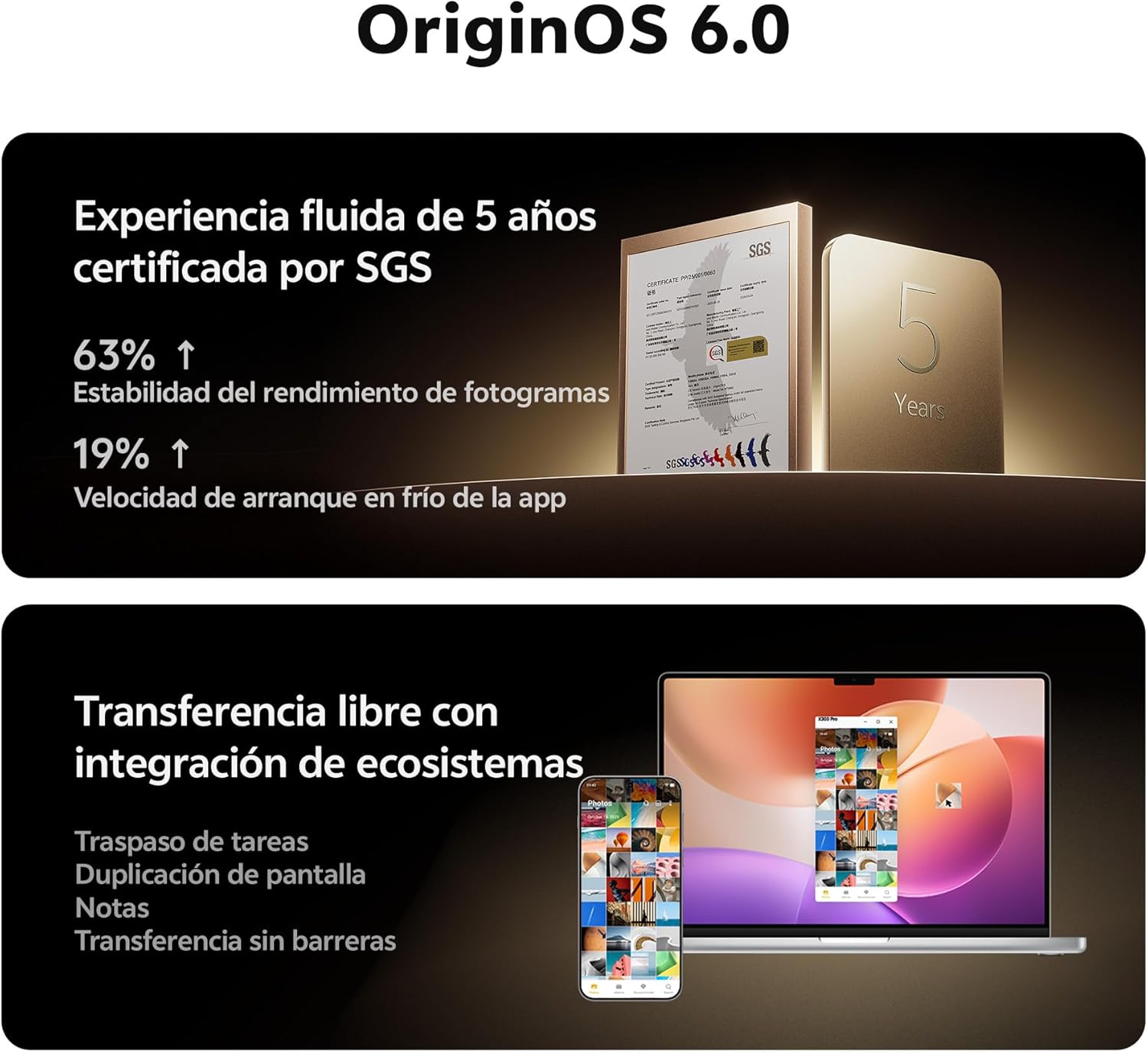 vivo X300 Pro Móvil 5G, 16GB + 512GB, Pantalla Plana de 6,78", cámara con teleobjetivo ZEISS APO de 200MP, procesador MediaTek Dimensity 9500, Smartphone con Kit de fotográfico, 4 años de garantía - 5