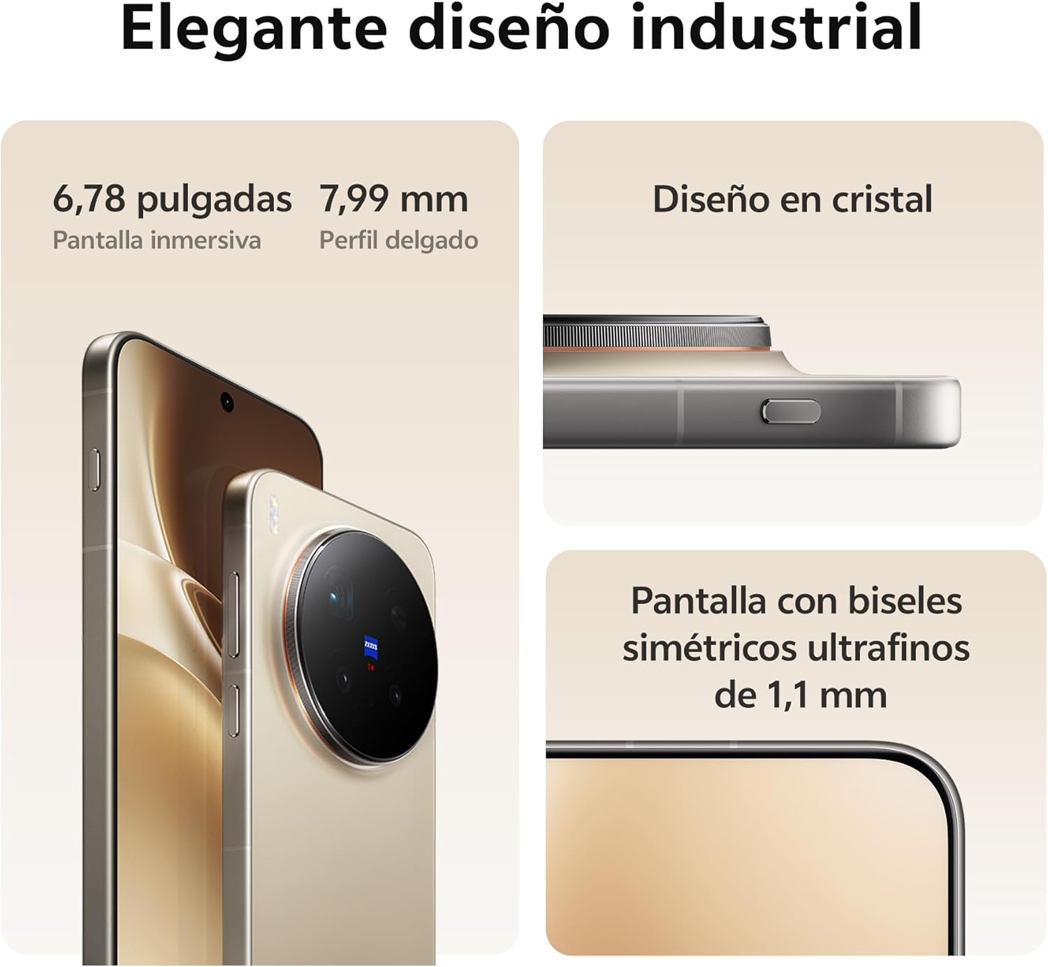vivo X300 Pro Móvil 5G, 16GB + 512GB, Pantalla Plana de 6,78", cámara con teleobjetivo ZEISS APO de 200MP, procesador MediaTek Dimensity 9500, Smartphone con Kit de fotográfico, 4 años de garantía - 6