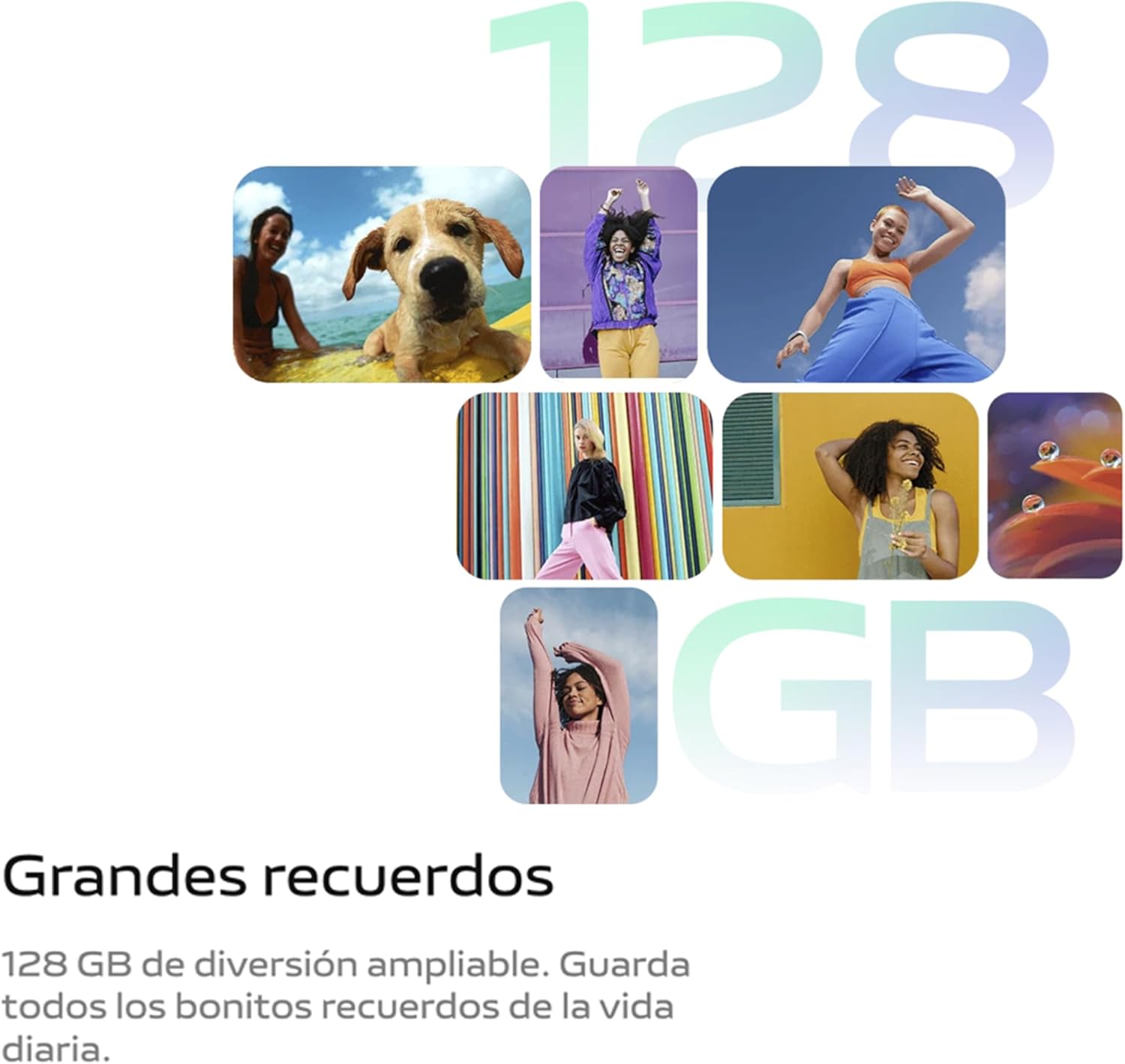 vivo Y17s, Smartphone 4 GB RAM + 128 GB ROM, Triple cámara de 50 MP, Batería de 5000 mAh, Pantalla HD+ de 6,56” de Alto Brillo, Resistencia al Agua IP54, Cuerpo Fino 2.5D, Teléfono móvil Android 13 - 2