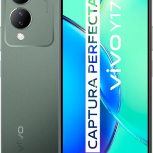 vivo Y17s, Smartphone 4 GB RAM + 128 GB ROM, Triple cámara de 50 MP, Batería de 5000 mAh, Pantalla HD+ de 6,56” de Alto Brillo, Resistencia al Agua IP54, Cuerpo Fino 2.5D, Teléfono móvil Android 13