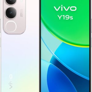 vivo Y19s, Smartphone 6+6GB RAM Extendida, 128GB ROM, Cámara principal de 50 MP, Luz dinámica, Pantalla superbrillante 6,68”, Batería de 5150 mAh, FlashCharge 44W, IP64, Dual SIM, Móvil Android, Plata