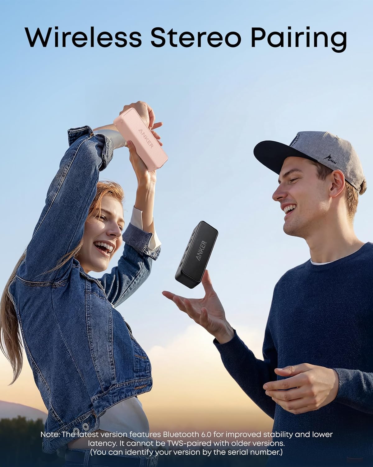 Anker Soundcore 2 Altavoz Bluetooth Portátil con Sonido Estéreo de 12 W, BassUp, IPX7 Resistente al Agua, 24 Horas Reproducción, Emparejamiento Estéreo Inalámbrico, para hogar, Exterior y Viaje - 5