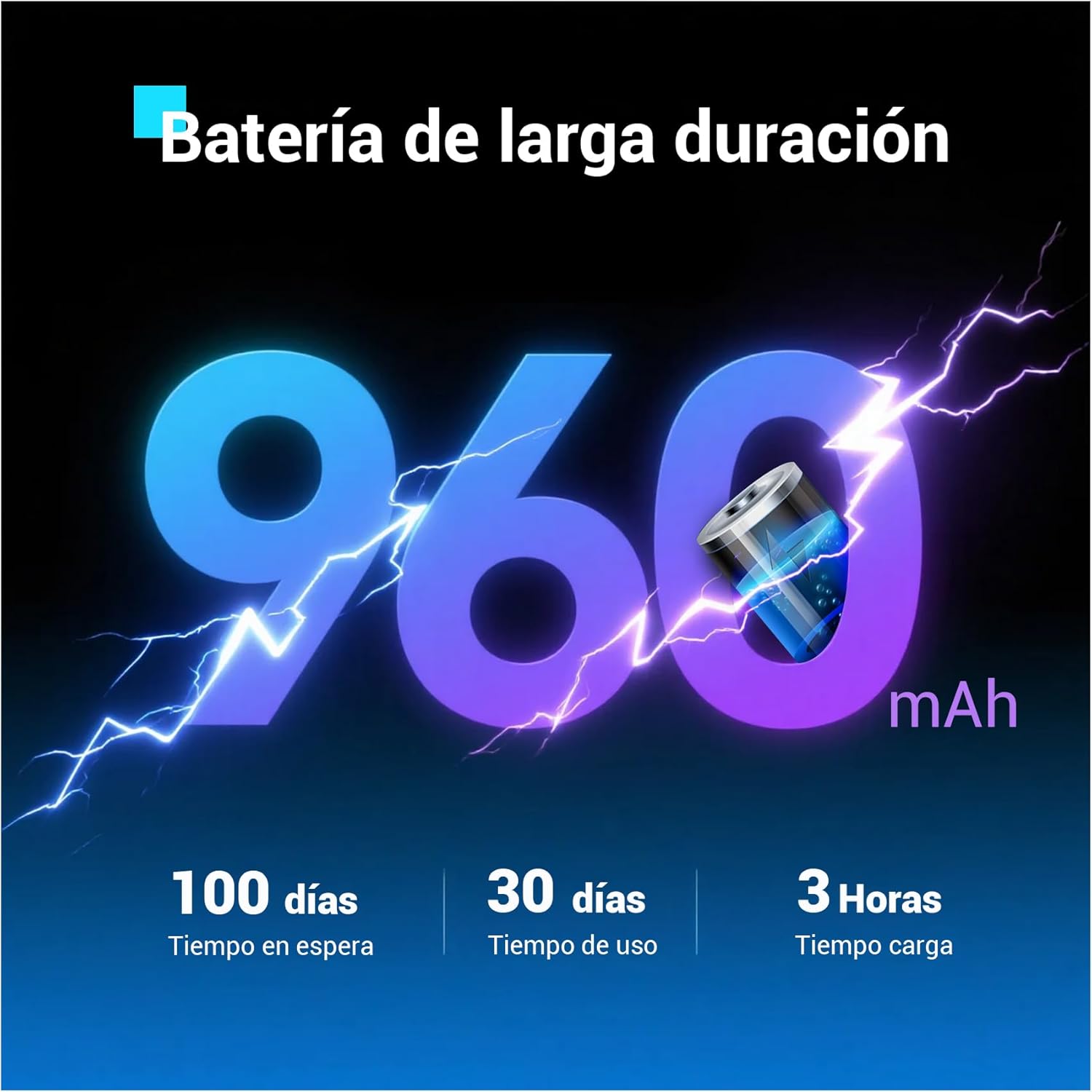 Blackview Reloj Inteligente Hombre con Linterna y Brújula, 1,45" Smartwatch con Llamadas Bluetooth, Pulsómetro, Oxímetro, Monitor de Sueño, Podómetro, 100+ Modos Deportivos, Batería Grande de 960 mAh - 4