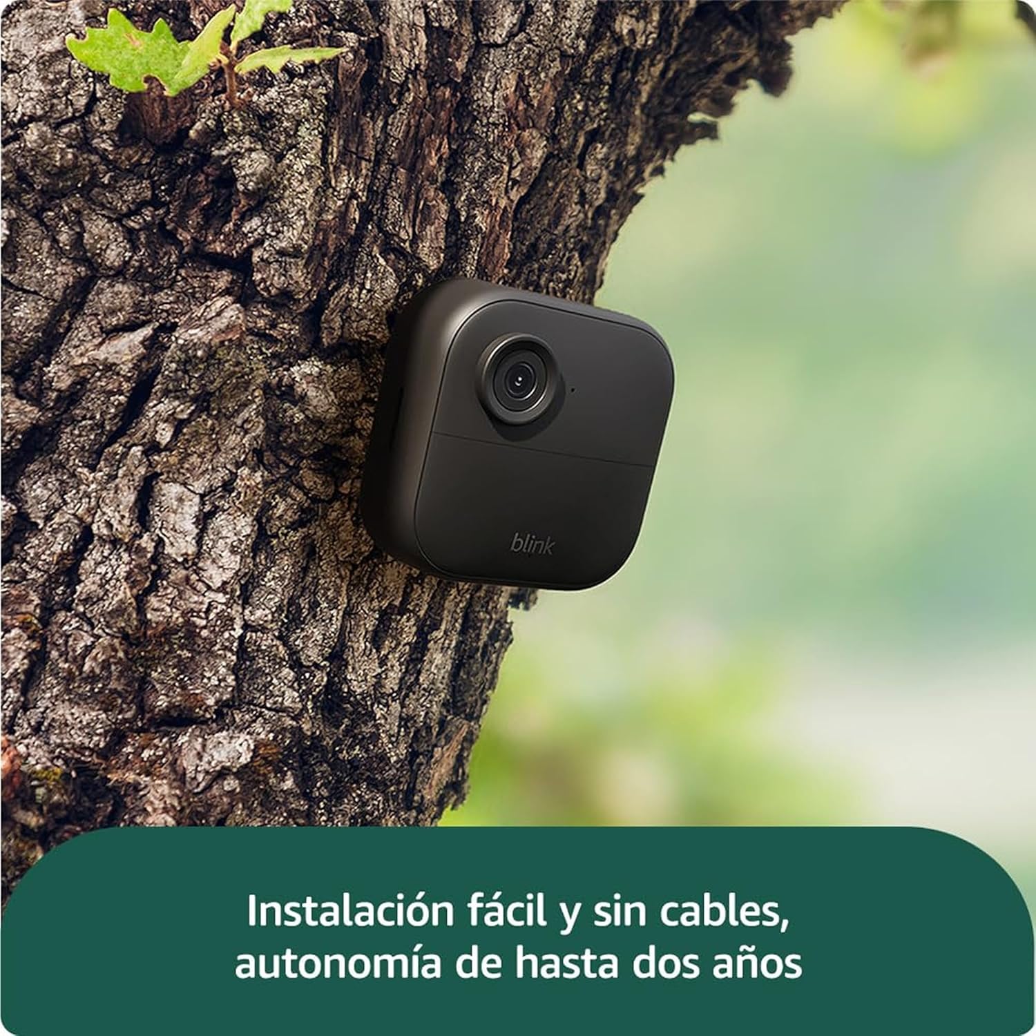 Blink Outdoor 4 + Cámara Mini 2K+ Blink Blanco (última generación) | cámara de seguridad inteligente HD sin cables, 2 años de autonomía| sistema de 1 cámara con Sync Module Core incluido - 2