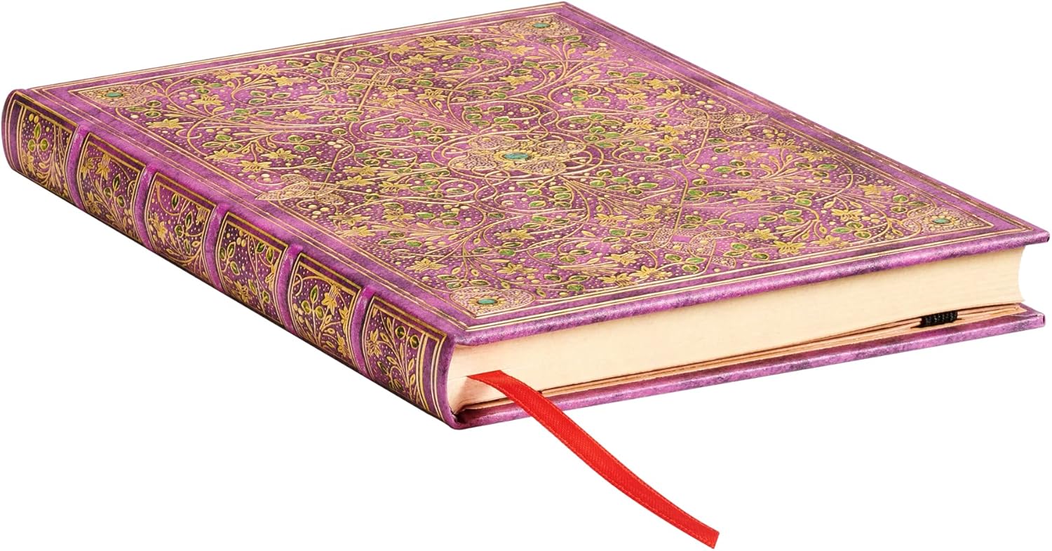Diamond Jubilee (Sangorski & Sutcliffe) Midi Unlined Hardcover Journal: Hardcover, 120 gsm, ribbon marker, memento pouch, elastic closure, book edge printing - 2